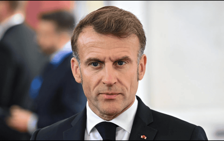 El presidente francés llegará a México procedente de Brasil donde asiste a la reunión de jefes de Estado de la COP30 de la ciudad de Belém. EFE / ARCHIVO