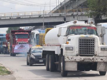 Los transportistas han denunciado situaciones generales de inseguridad y extorsión por parte de autoridades. SUN/Archivo