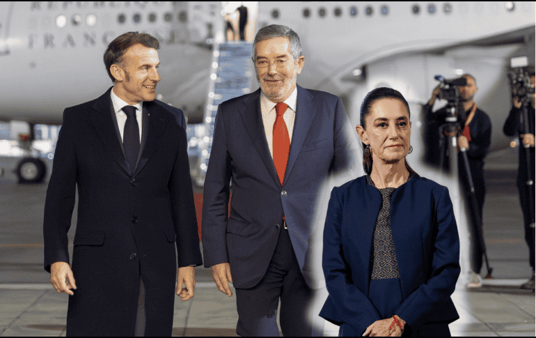 La visita de Macron se enmarca en los preparativos del 200 aniversario del establecimiento de relaciones diplomáticas entre México y Francia. ESPECIAL/Secretaría de Relaciones Exteriores EFE/S. Gutiérrez