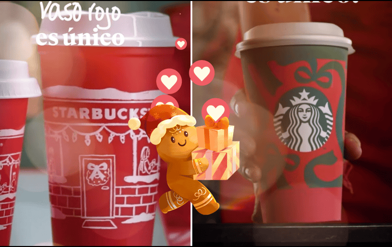 Starbucks estará regalando un vaso navideño coleccionable. INSTAGRAM/ @starbucksmex