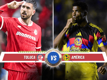 Este sábado 8 de noviembre, Toluca recibirá a América en el Estadio Nemesio Diez. ESPECIAL / CANVA e IMAGO7