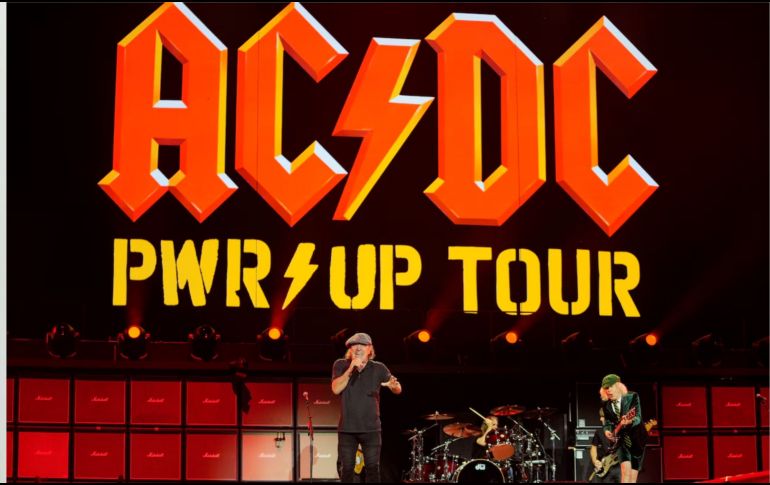 El público mexicano podrá disfrutar de una noche llena de energía con temas icónicos como Back in Black, Highway to Hell y Thunderstruck, dentro de una de las giras de rock más grandes programadas para 2026. AP/ARCHIVO