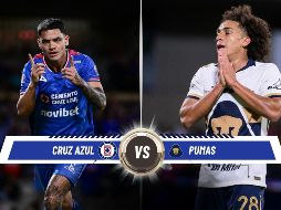 En el marco de la fecha 17, la Máquina celeste recibirá en cancha neutral a unos aguerridos Pumas que quieren Liguilla. ESPECIAL / CANVA e IMAGO7