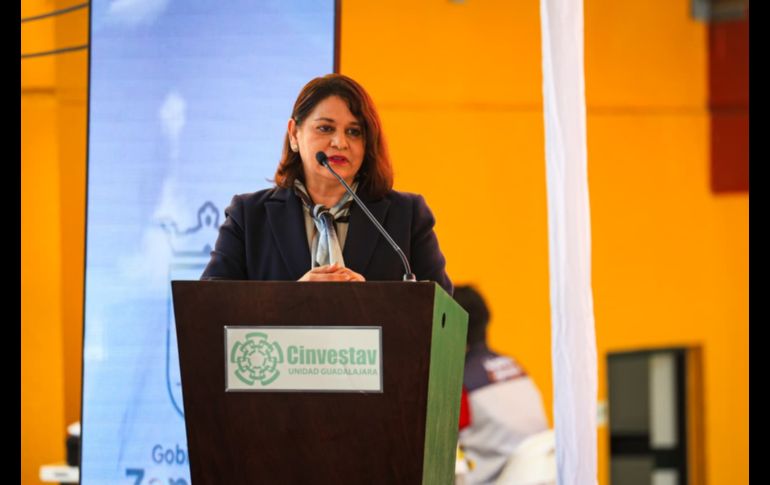 El anuncio del nuevo Parque Estatal de Semiconductores se realizó en las instalaciones del Cinvestav. EL INFORMADOR/ J. Acosta