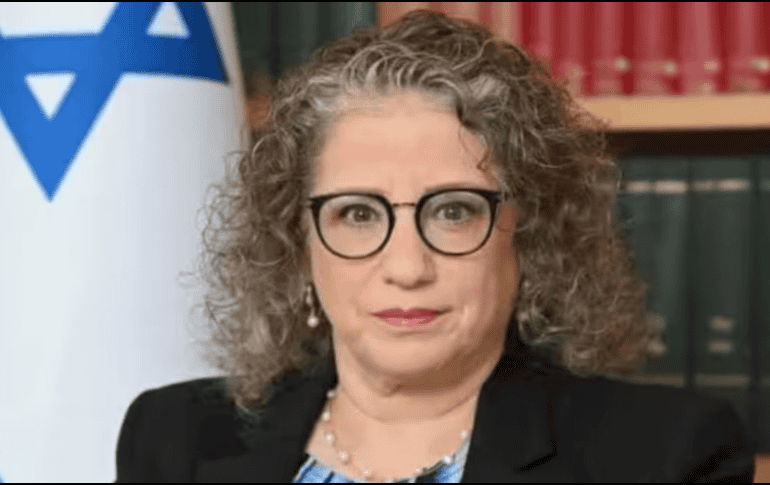 La embajadora Einat Kranz Neiger en México enfatizó que nunca traicionará la confianza que el gobierno de México ha depositado en esa nación. ESPECIAL