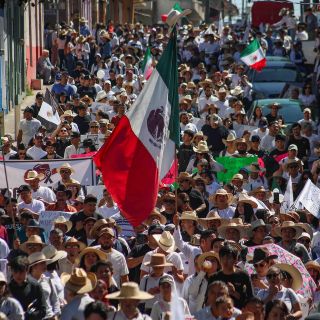 Marchan en Uruapan por la Paz; exigen justicia y seguridad