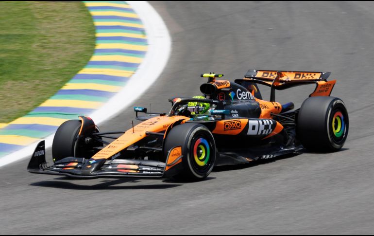 Lando Norris, piloto de McLaren. EFE / I. Fontana