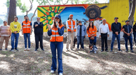Delgadillo también enfatizó que cuidar de los espacios públicos de Guadalajara, como los parques, es tarea de toda la ciudadanía. EL INFORMADOR / A. Navarro