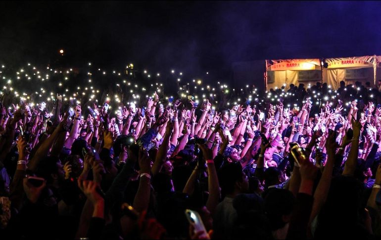 Con la Concha Acústica a su máxima capacidad, el Parque Agua Azul se convirtió en el corazón del festival. EL INFORMADOR/A. Navarro