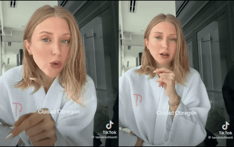 Tras la polémica, Tamara Chiunti ofreció una disculpa pública, afirmando que “se había malinterpretado su manera de hablar” y que “jamás fue su intención ofender a nadie”.  TIKTOK/@tamarachiunti