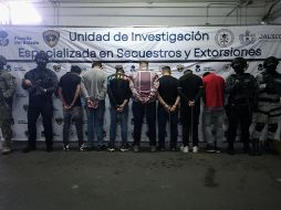 Los integrantes de esta banda fueron capturados en flagrancia mediante un operativo implementado por agentes de la Fiscalía el pasado 7 de noviembre. FISCALÍA DEL ESTADO DE JALISCO