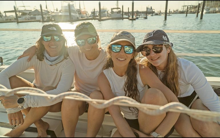 Las cuatro mexicanas aseguran que están listas y emocionadas para emprender la aventura. CORTESÍA