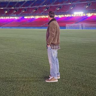 Messi visita el estadio del Barcelona: "Ojalá algún día pueda volver"