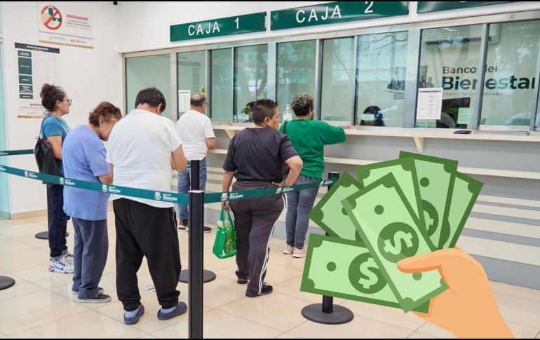 Recuerda que no es necesario retirar tus recursos el mismo día del depósito, pues permanecen seguros en tu cuenta del banco del Bienestar.  ESPECIAL / BANCO DEL BIENESTAR