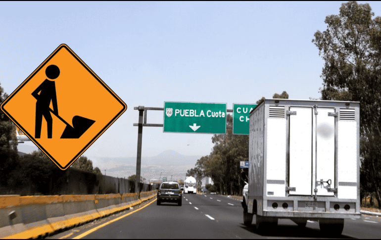 ¿Cuándo habrá cierres en la autopista México-Puebla? NTX / ARCHIVO