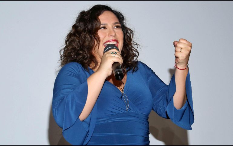 Angélica Vale se mostró conmovida al hablar de la situación, afirmando que su separación tuvo lugar hace ocho meses. SUN/ARCHIVO