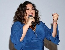 Angélica Vale se mostró conmovida al hablar de la situación, afirmando que su separación tuvo lugar hace ocho meses. SUN/ARCHIVO