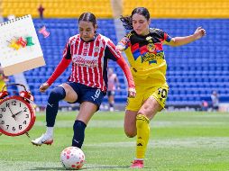 El Guadalajara y las Águilas tienen una cita más en la Liguilla del futbol femenil mexicano. ESPECIAL / IMAGO7 y CANVA