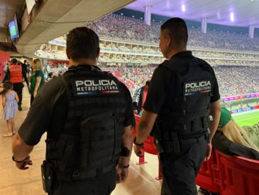 Buscan que las y los jaliscienses tengan a la Policía mejor preparada de cara a "la fiesta grande del futbol". ESPECIAL / Secretaría de Seguridad Estatal