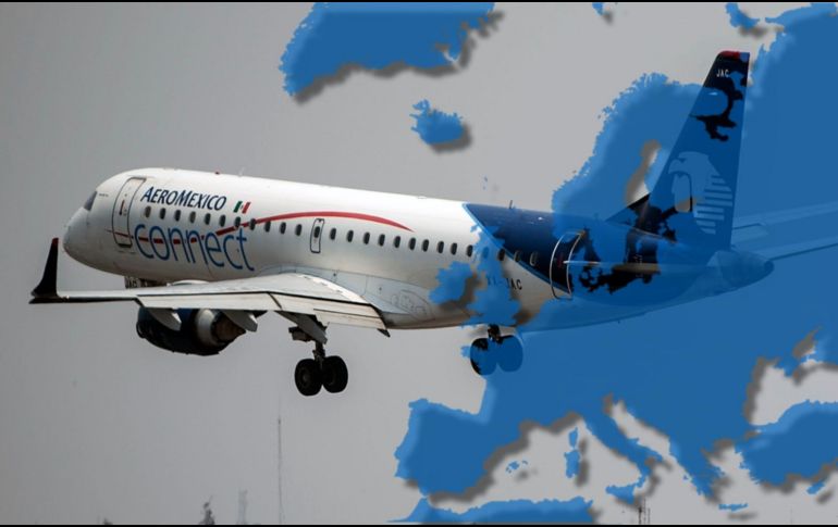 Estas son las dos rutas que anunció Aeroméxico para conectar al país con Europa. SUN / ARCHIVO