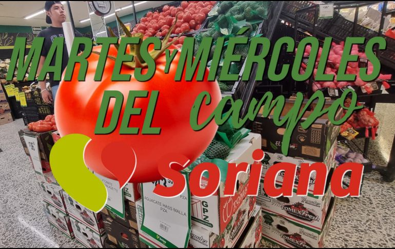 Estas son TODAS las ofertas de hoy y mañana en Soriana por el Martes y Miércoles del Campo. EL INFORMADOR / ARCHIVO