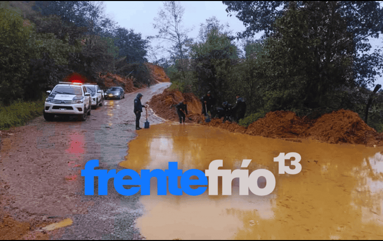 El frente frío número 13 ha provocado caída de árboles, apagones y múltiples afectaciones. SUN / ESPECIAL