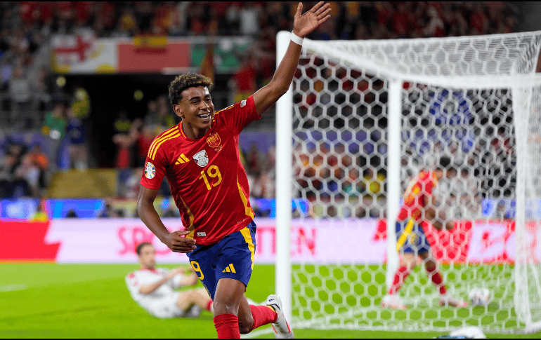 La estrella del Barcelona y de la Selección de España, Lamine Yamal. AP / M. Fernández