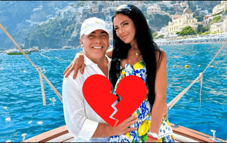 Cristian Castro y su novia rompen su compromiso. ESPECIAL / IG / @canalestrellas