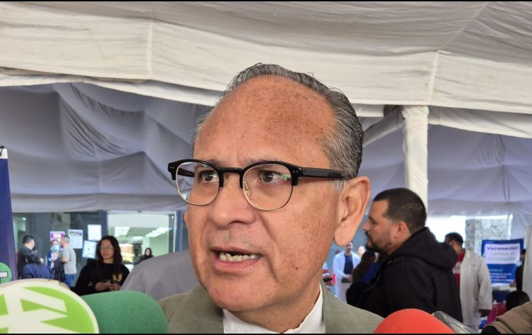 El Secretario de Salud destacó que Jalisco mantiene una alta expectativa de control epidemiológico contra el sarampión. EL INFORMADOR/ R. BOBADILLA