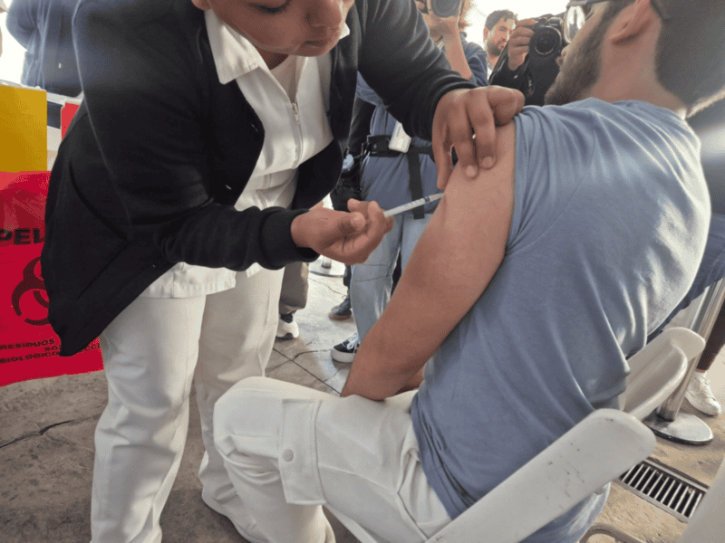 &nbsp;Quedaron habilitados tres módulos de vacunación. CORTESÍA