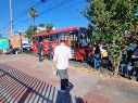 El hombre de alrededor de 65 años de edad viajaba en su bicicleta cuando fue arrollado por una unidad de la ruta 604 del transporte público. ESPECIAL