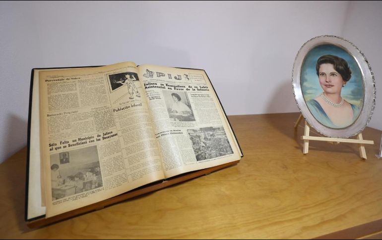 El espacio que resguarda más de ocho mil documentos, libros, monedas, enciclopedias y objetos personales. EL INFORMADOR/ A. NAVARRO.