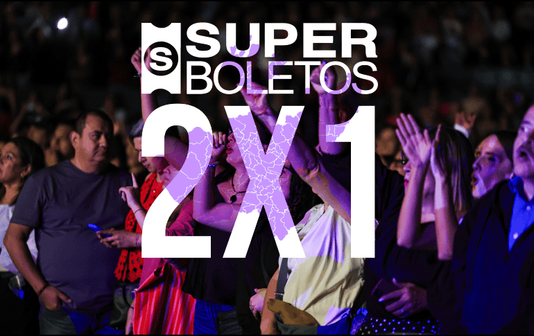 Estos seis conciertos de la Arena Guadalajara se encuentran al 2x1 solo por hoy 12 de noviembre.  EL INFORMADOR / ARCHIVO