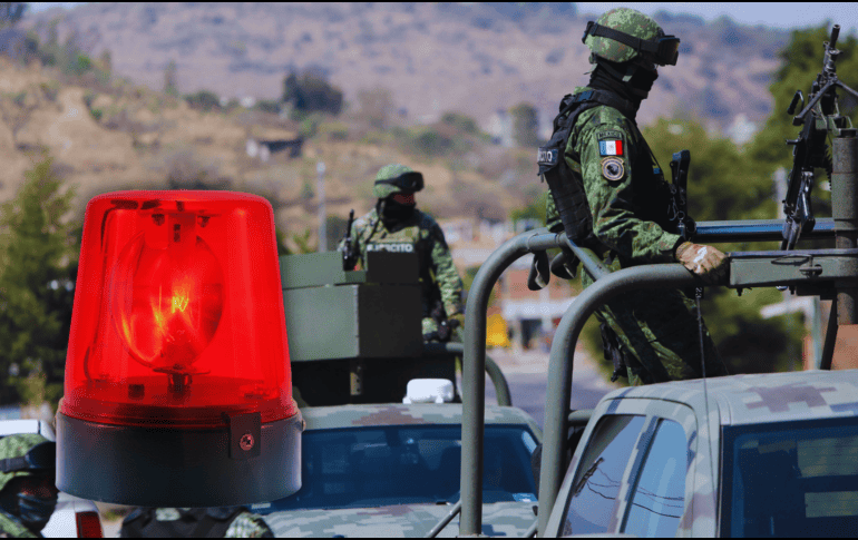 Un primer grupo de 300 agentes del Ejército y de la Guardia Nacional de México llegó el pasado lunes a la XXI Zona Militar, con sede en Morelia, capital del estado de Michoacán. SUN / ARCHIVO