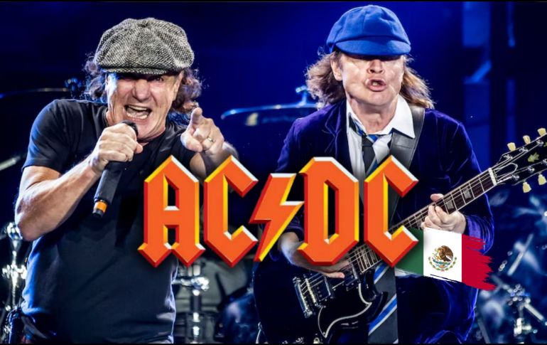 Con esta serie de presentaciones, AC/DC reafirma su estatus como leyenda del rock, ofreciendo a los fanáticos mexicanos una oportunidad única de revivir himnos como Back in Black. EFE/Emilio Naranjo