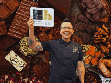 "Ser Maestro Chocolatero no es un título: es una responsabilidad", afirma el Chef JoséRa desde París. X / @JoseRaCastillo / ESPECIAL / CANVA