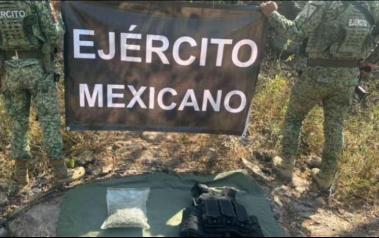 Las autoridades dieron a conocer que personal militar desplazados a la comunidad de Copala, en el municipio de Concordia, localizaron un total de 86 artefactos explosivos artesanales. ESPECIAL