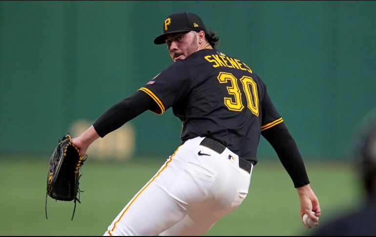 Skenes fue Novato del Año en 2024, esta vez fue el mejor lanzador la Liga Nacional. AP/G. Puskar