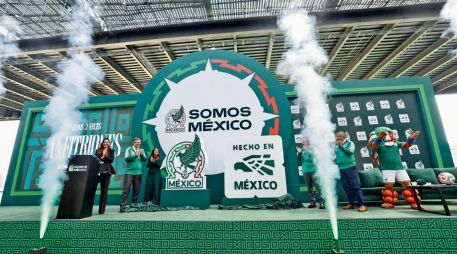 El lanzamiento de la campaña “Somos México” busca unir a la afición y celebrar el futbol nacional rumbo al Mundial 2026. ESPECIAL