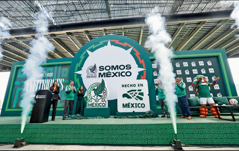 El lanzamiento de la campaña “Somos México” busca unir a la afición y celebrar el futbol nacional rumbo al Mundial 2026. ESPECIAL
