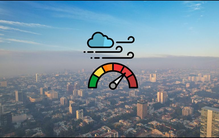 Índice de la calidad por zonas del AMG. EL INFORMADOR / ARCHIVO