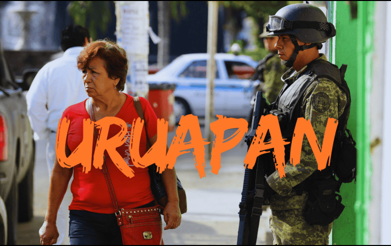 En Uruapan, Michoacán, se ha desplegado un operativo de seguridad tras el asesinato del alcalde Carlos Manzo el pasado 1 de noviembre. AFP / ARCHIVO