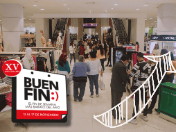 Este año y por primera vez, el Buen Fin durará 5 días, celebrándose del jueves 13 al lunes 17 de noviembre. EL INFORMADOR / ARCHIVO