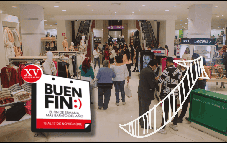 Este año y por primera vez, el Buen Fin durará 5 días, celebrándose del jueves 13 al lunes 17 de noviembre. EL INFORMADOR / ARCHIVO