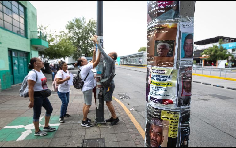 La diferencia de registros en desapariciones posiciona al Estado en el segundo lugar a nivel nacional, con base en el registro nacional, mientras que con el estatal, Jalisco ocupa el primer lugar. EL INFORMADOR / ARCHIVO