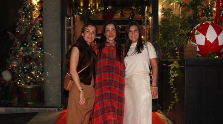 Sofía Barragán, Marita Loves y Paola Moreno. GENTE BIEN JALISCO / Lanzamiento de Navidad por Doble Altura