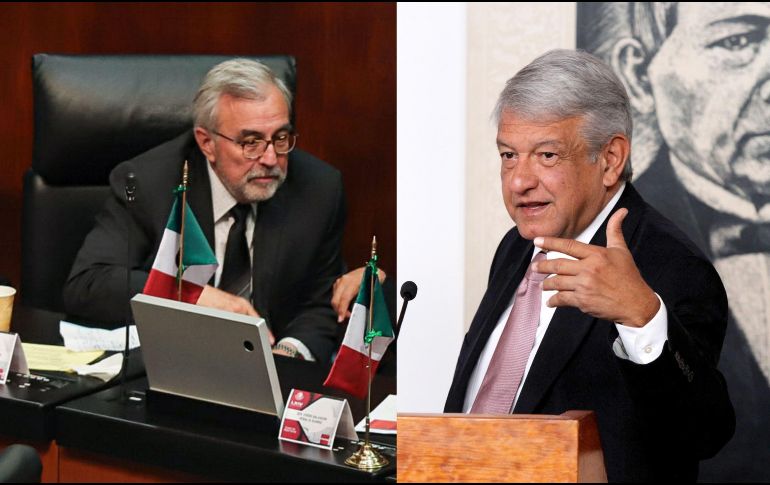 Rocha Moya, además, declaró que sostiene una amistad con López Obrador que data desde 1998, cuando el originario de Tabasco era dirigente del PRD. NTX / ARCHIVO