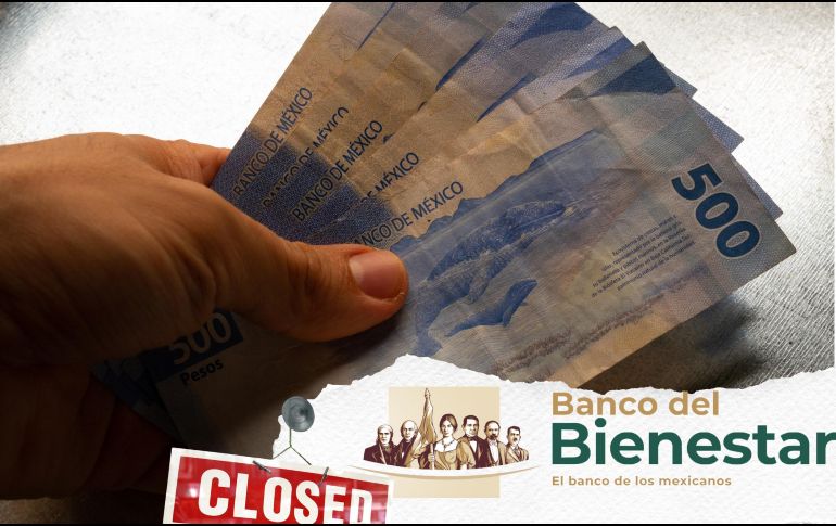 El Banco del Bienestar no abrirá sus sucursales el lunes 17 de noviembre. ESPECIAL / CANVA