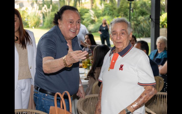 Enrique Michel y Alberto Barreto. GENTE BIEN JALISCO / A. Rodríguez