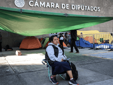El magisterio insistió en que su movilización no responde a intereses partidistas e indicó que su lucha nace de la defensa de la educación pública. SUN / G. Pano